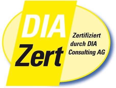 DIAZert | Zertifiziert durch die DIA Consulting AG